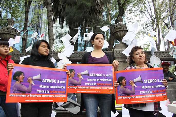 Atenco 5 años, mujeres en resietncia frente a la tortura sexua