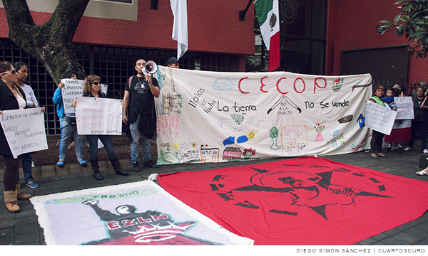 Integrantes del Consejo de Ejidos y Comunidades Opositores a la Presa La Parota