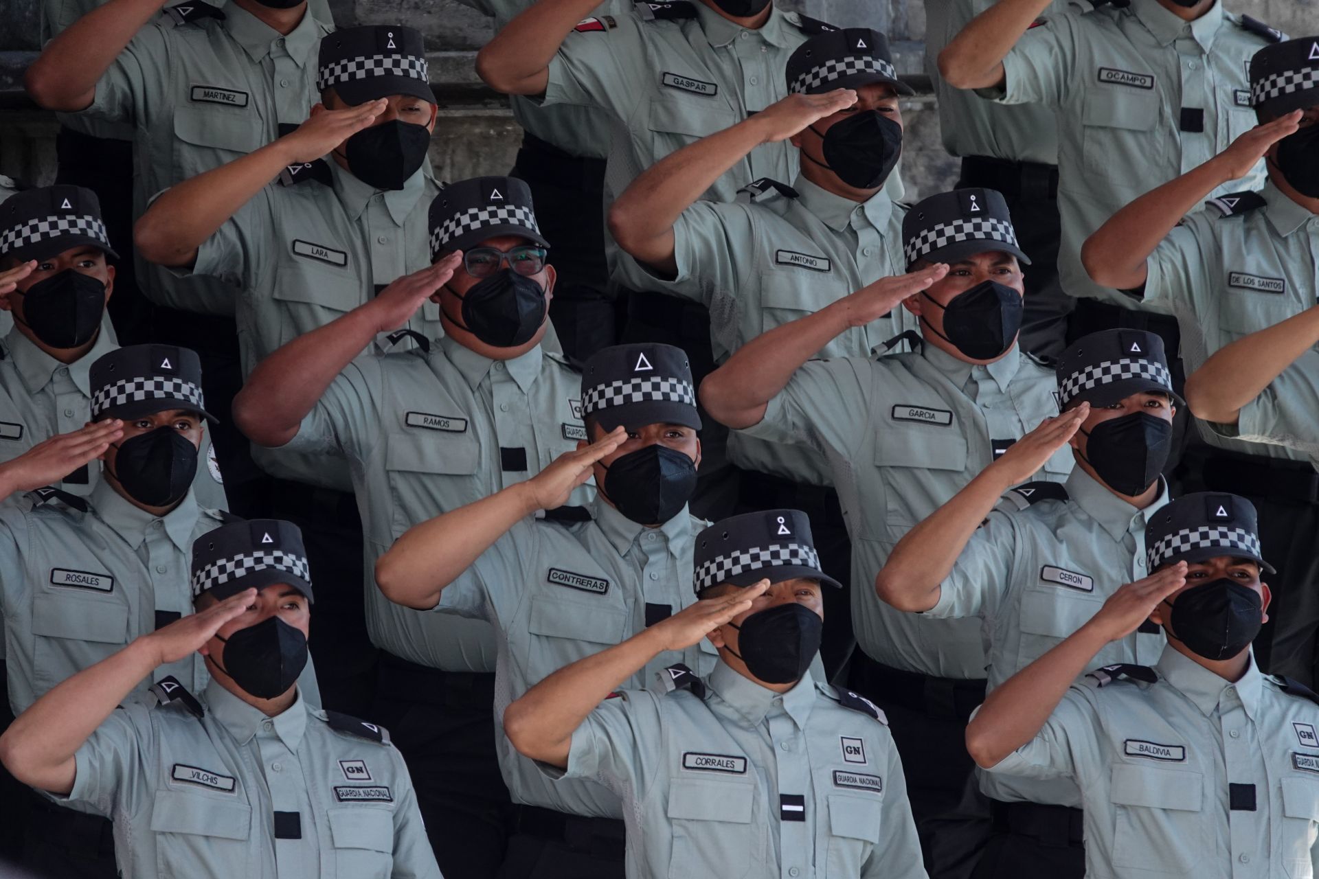 Elementos de la Guardia Nacional