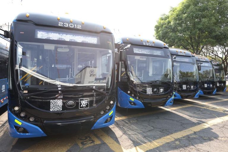 En CDMX, 17 nuevos trolebuses darán servicio en la Línea 5 y 6