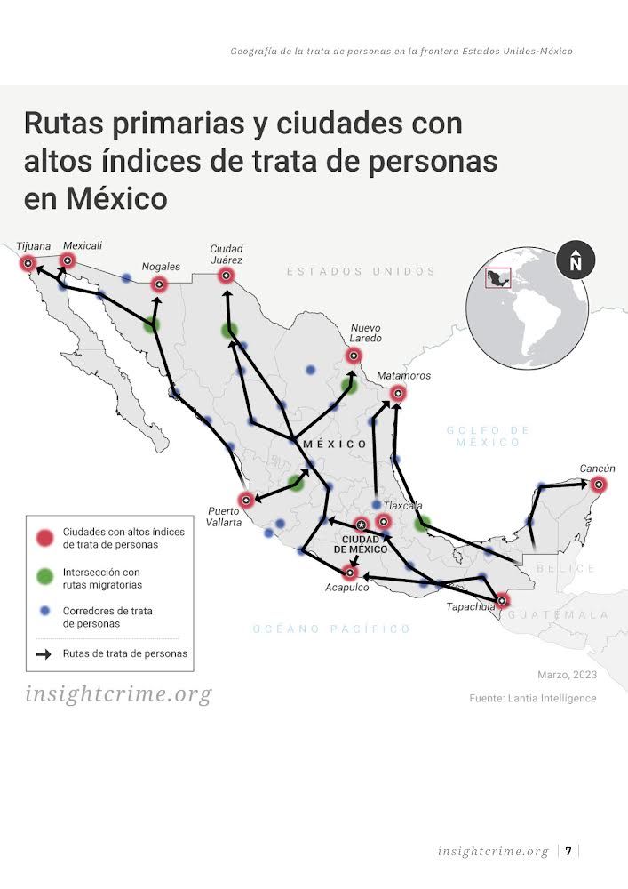 Existen grupos pequeños que buscan ingresos de actividades criminales con menores barreras de entrada. La trata de personas es una de esas.