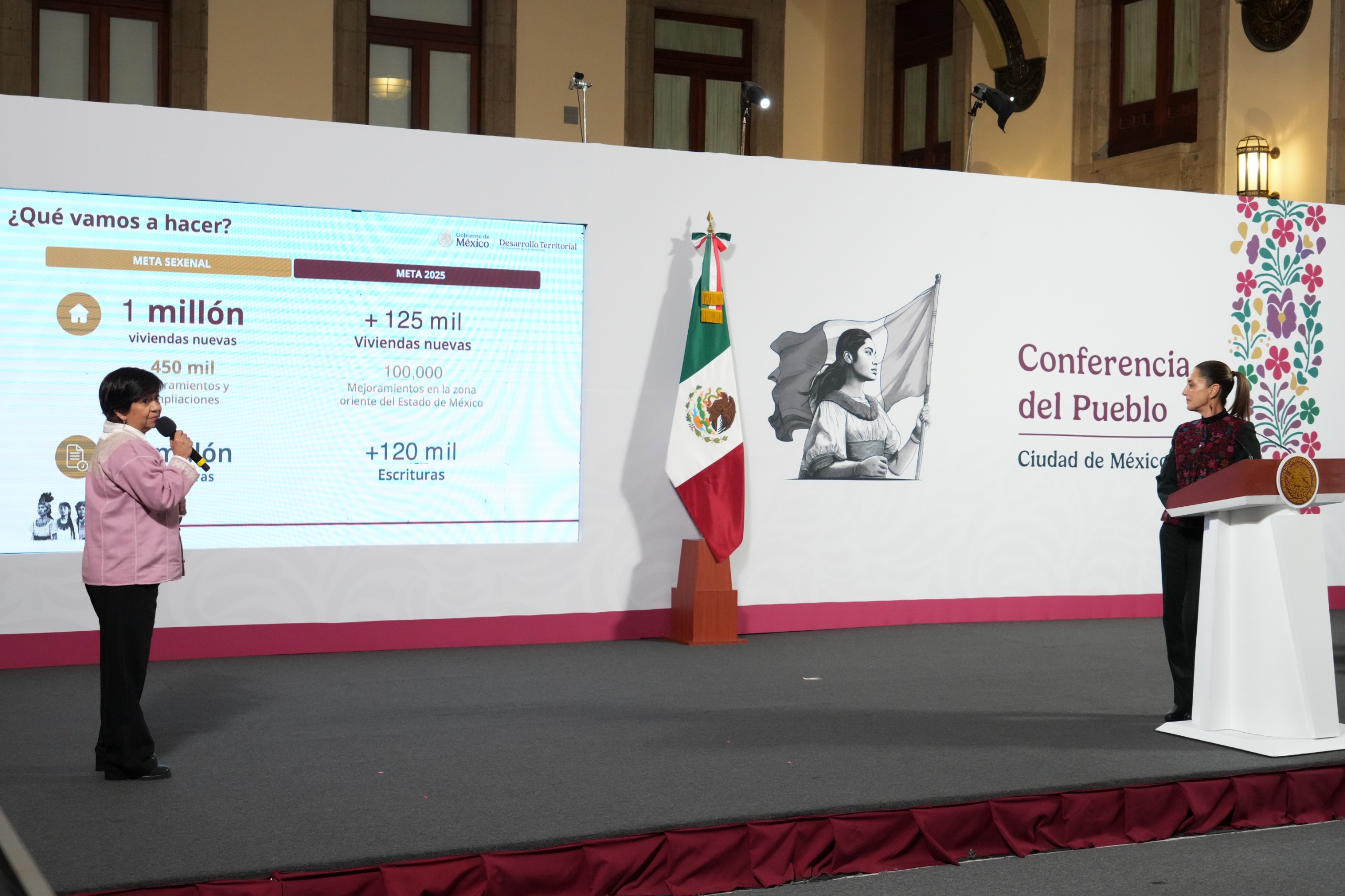 En 2025, la Secretaría de Desarrollo Agrario, Territorial y Urbano (Sedatu) y la Conavi prevén construir 175 mil viviendas nuevas