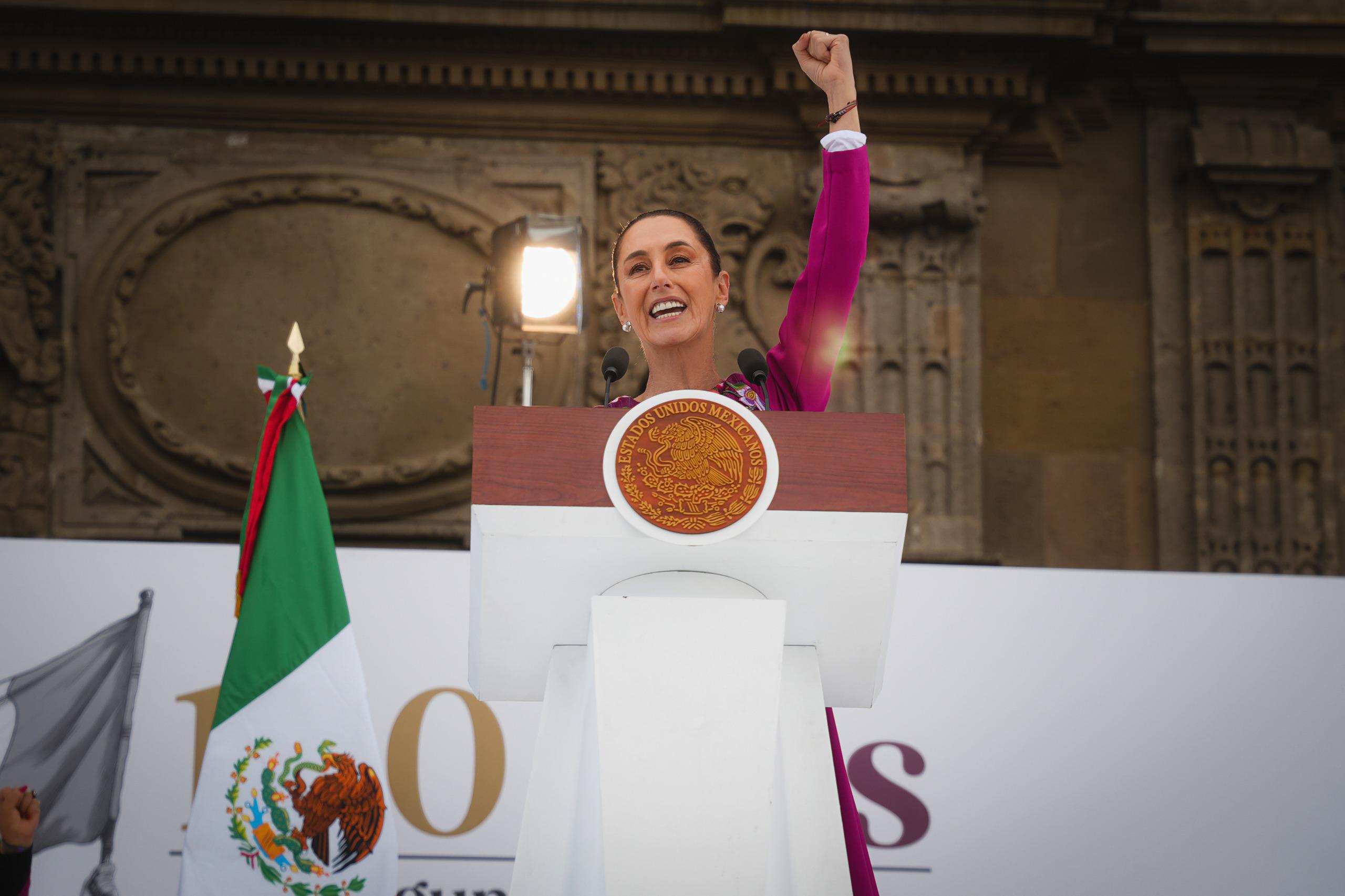 La relación entre México y Estados Unidos será buena y de respeto, indicó Sheinbaum al finalizar su informe de 100 días de gobierno.