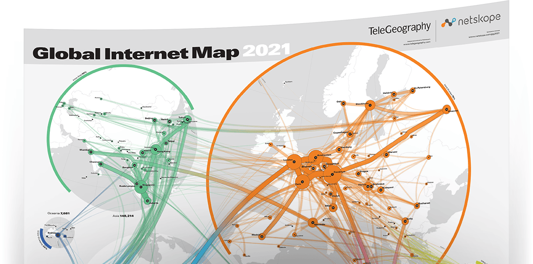 Internet Traffic Png Global Internet Map 2021 Banner 