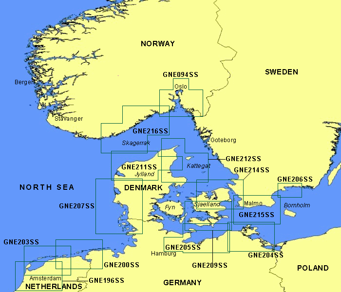 Norway Vs Netherlands Map : Garmin Offshore Cartography G Charts Norway Denmark Germany Small Charts