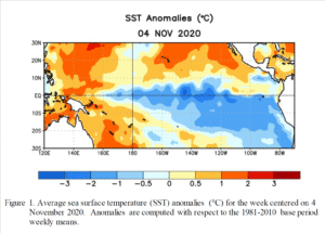 The latest forecasts indicate a high likelihood — 90% — of tropical pacific sea surface temperatures remaining at la niña levels until the end . How is Wisconsin winter weather affected by La NiÃ±a? | The Weather Guys