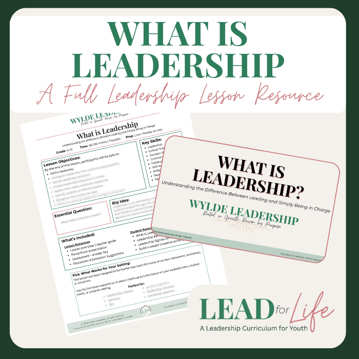 What Is Leadership? FULL Lesson | Leadership Activities & SEL | Grades 6-12
