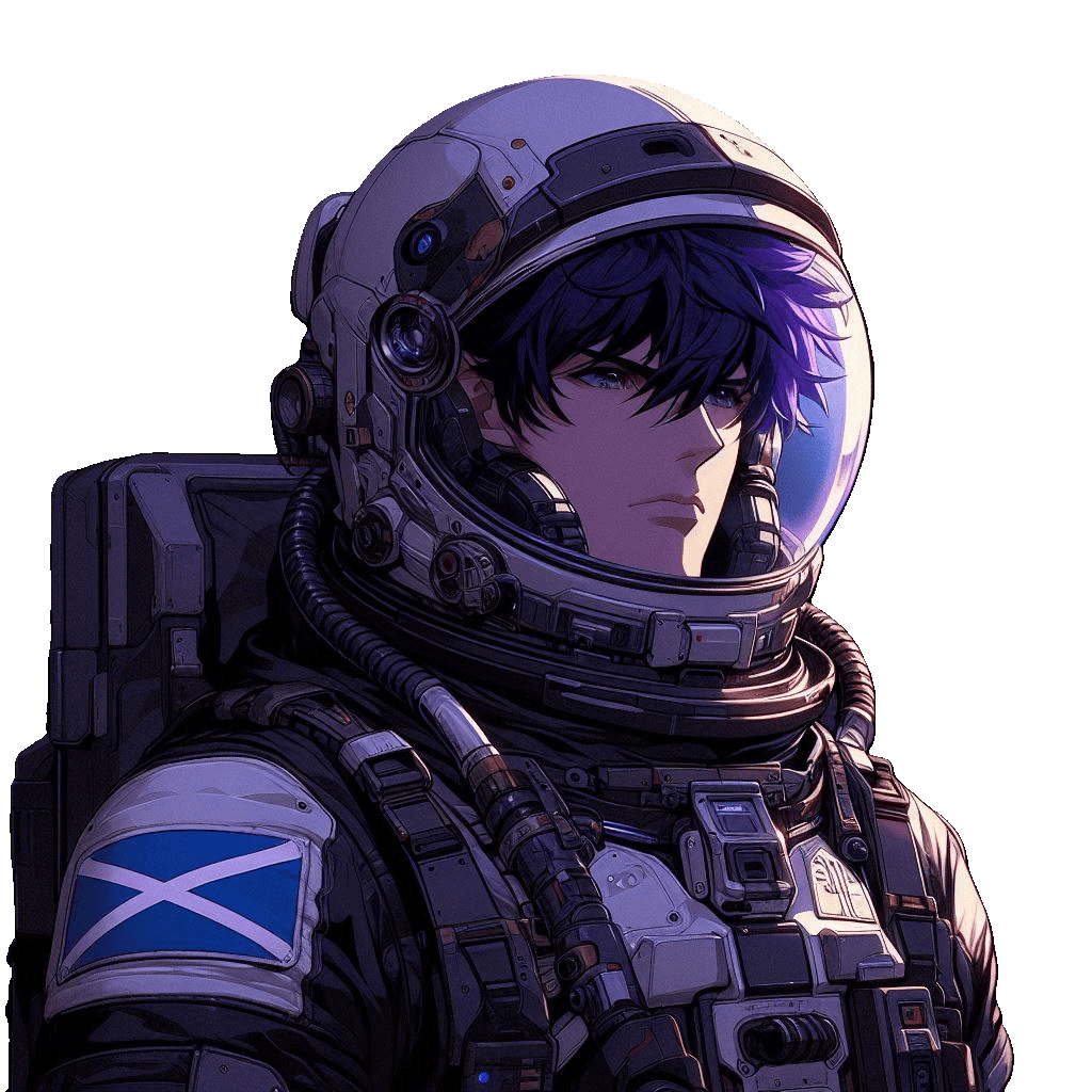 Scottish anime astronaut