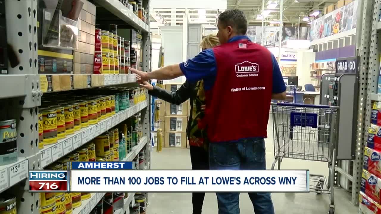 Looking for a job? lowe's is looking for you