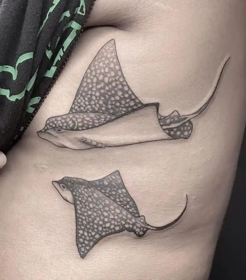 Stingray tattoo