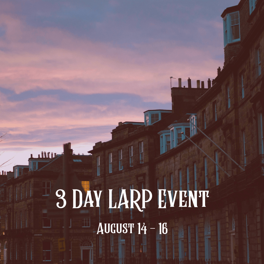 August 2026 3-Day LARP Event