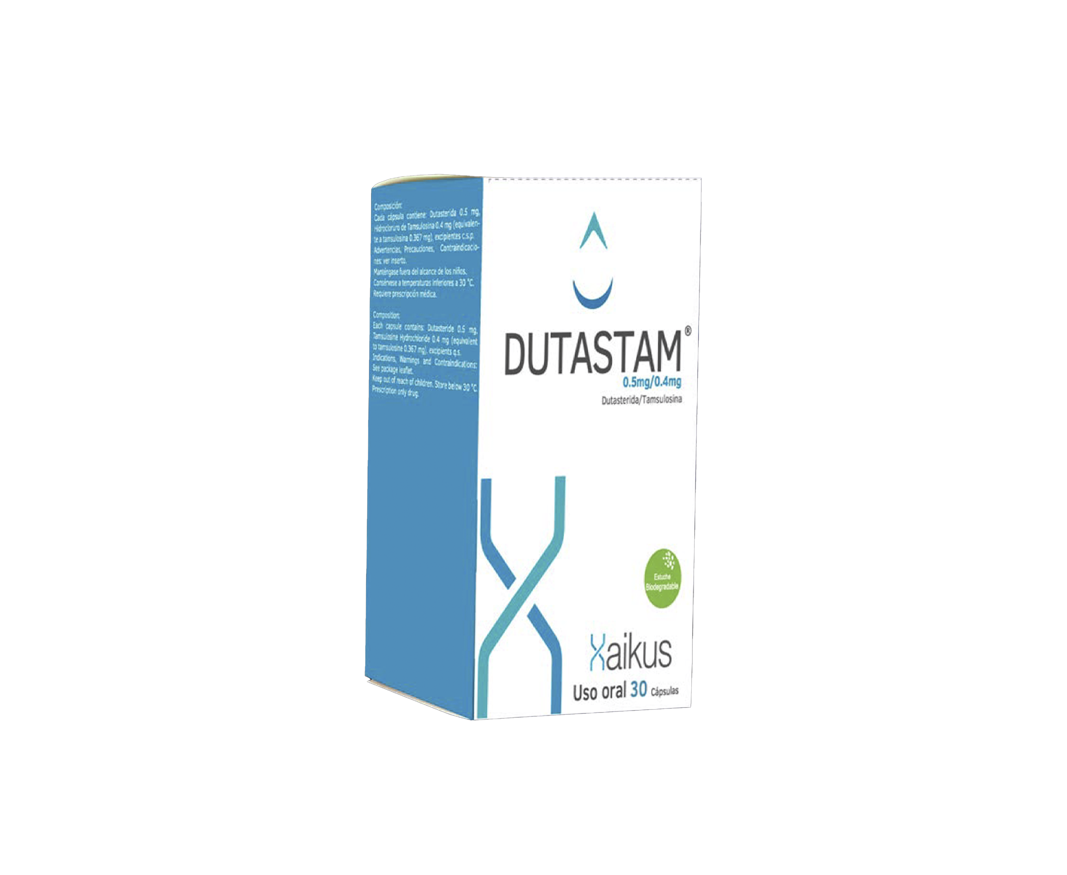 DUTASTAM (Dutasterida/Tamsulosina 0.5mg/0.4mg)