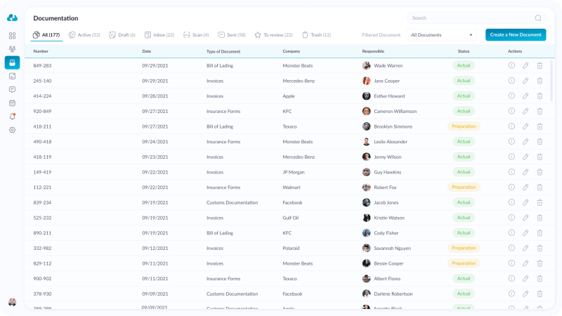 Document Management For Logistics Document Management System Folderit - High Resolution Abstract Images for Desktop