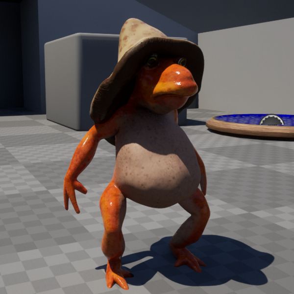 Github Xazzyarts Frog Rig Animated Frog With Bones - Premium Light Art Gallery - 4K