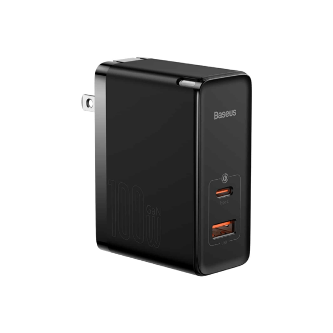 Baseus GaN5 Pro 100W C+U Fast Charger US Plug Xclusive Accessories