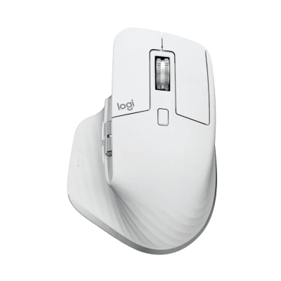 Logitech MX Master 3S Performance Wireless Mouse - Pale Gray