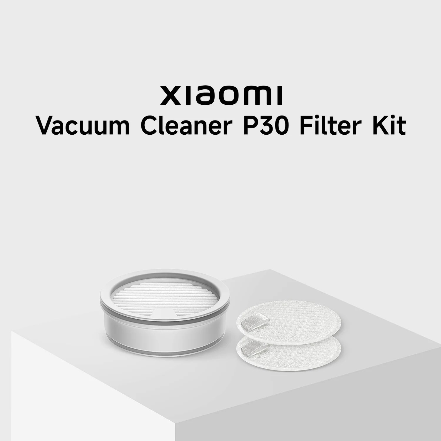 Xiaomi Vacuum Cleaner P30 Filter Kit with one post-filter and two pre-filters