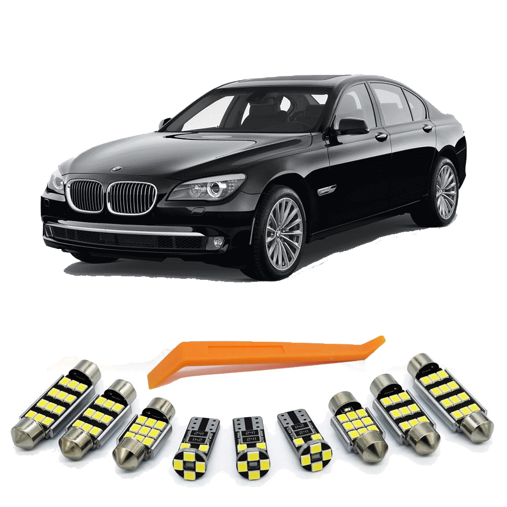 bmw f01 led salono komplektas