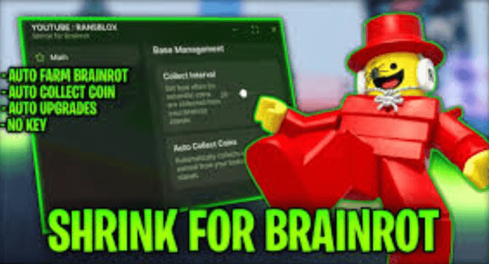 Shrink For Brainrots Script - Keyless