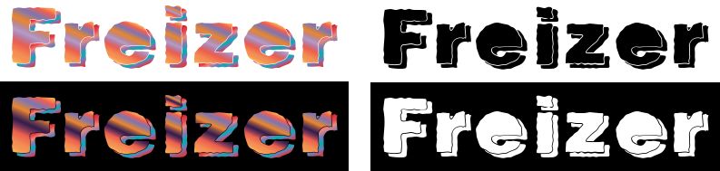 Official Xerographer Fonts - Light Images - High Quality Retina Collection