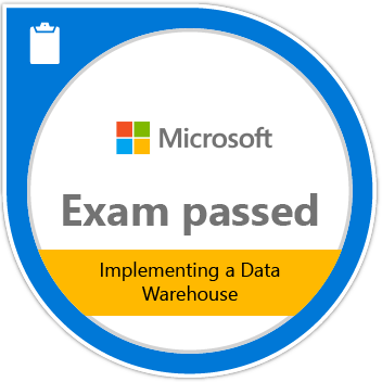 Hurray! I passed my 70-767 and earned my MCSE!