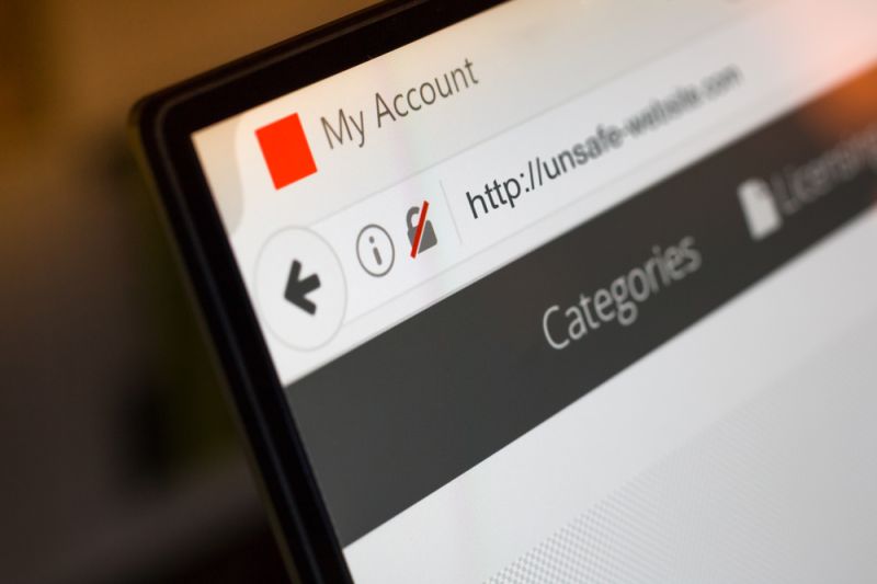 A Milestone For Chrome Security Marking Http As Not Secure - Premium Abstract Illustration Gallery - Retina