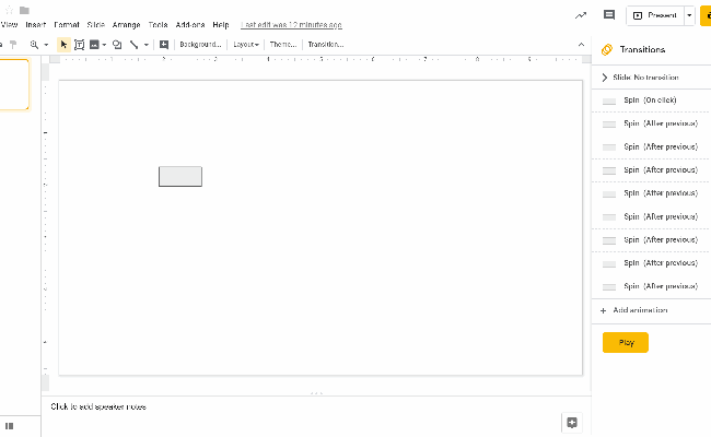 How To Loop Animations In Google Slides?