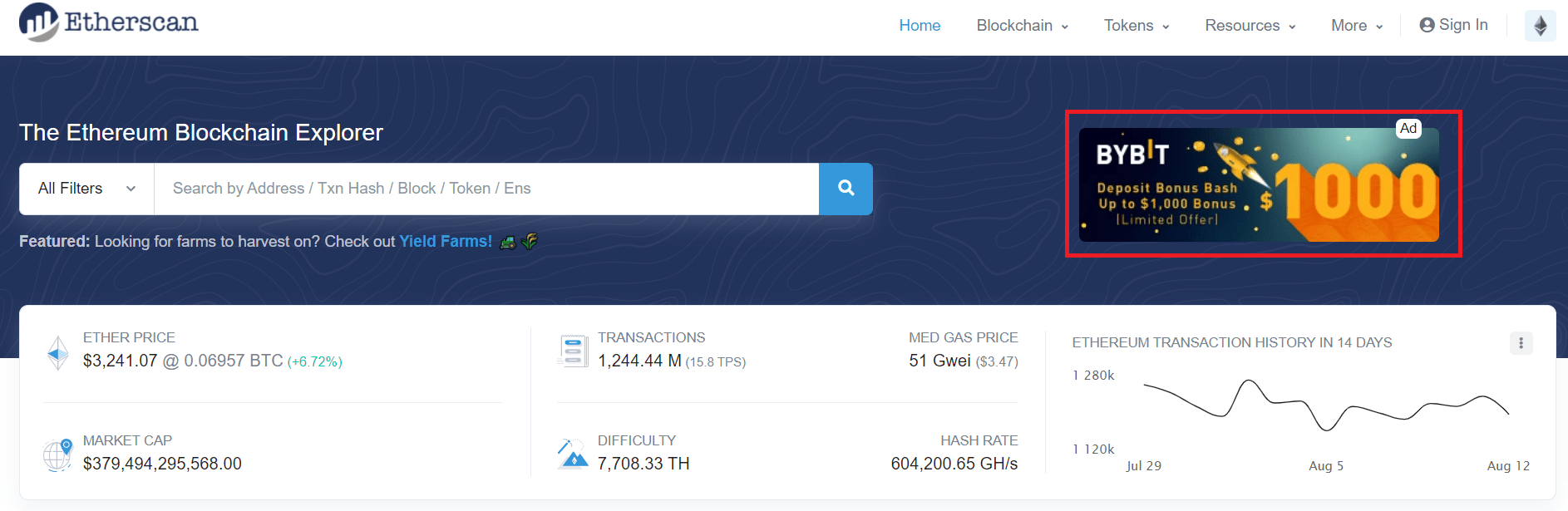 etherscan la gi24 - Hướng dẫn sử dụng Etherscan cho người mới (chi tiết), - altcoin, Bitcoin, Blockchain, BTC, Crypto, defi, đầu tư, ETH, Ethereum, Etherscan, giao dịch, tài chính, Thị trường, tiền điện tử - XGems Capital