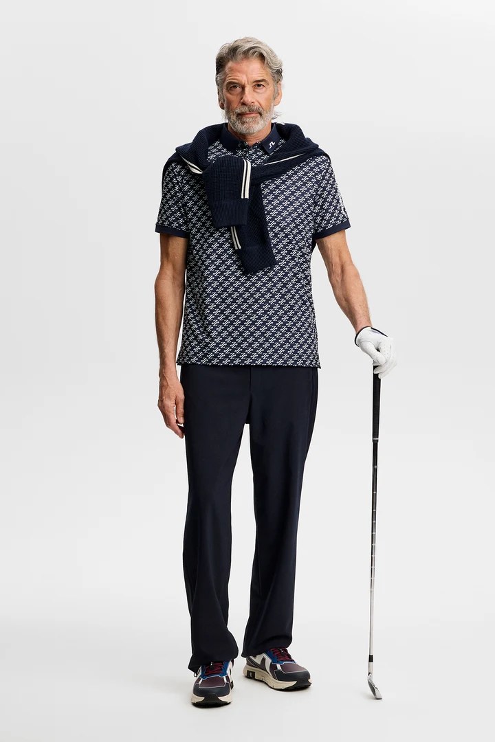 J.Lindeberg Tour Tech Print Polo - Image 6