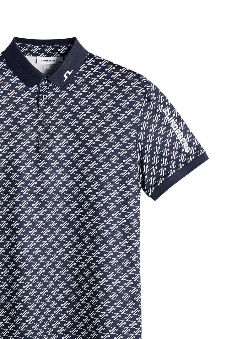 J.Lindeberg Tour Tech Print Polo - Image 5
