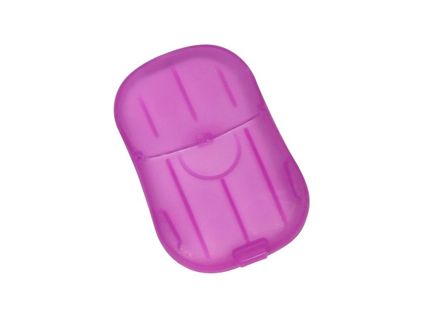 CONTENEDOR DE JABÓN MORADO CLARO PC-017M ( PC-017 / PC017 /  )