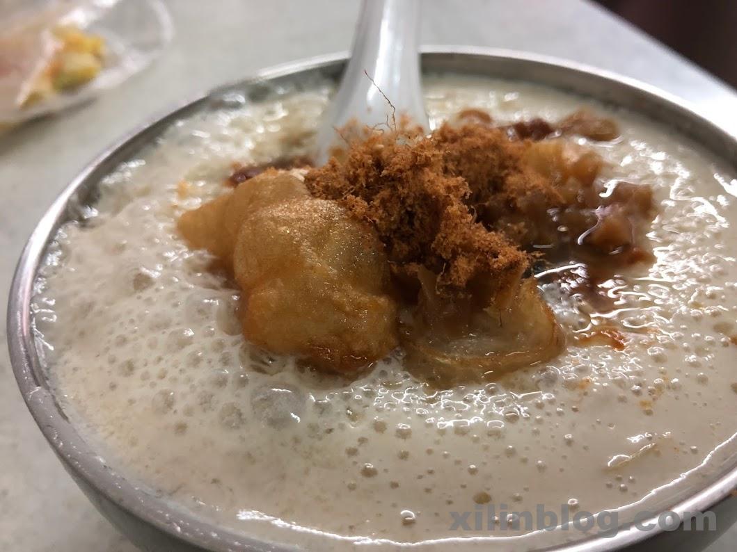 永和豆漿の鹹豆漿(シェントウジャン)01