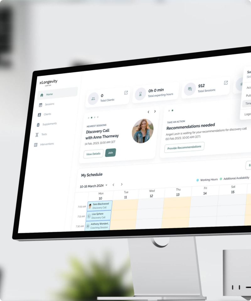 Partners Xlongevity - Retina Vintage Illustrations for Desktop