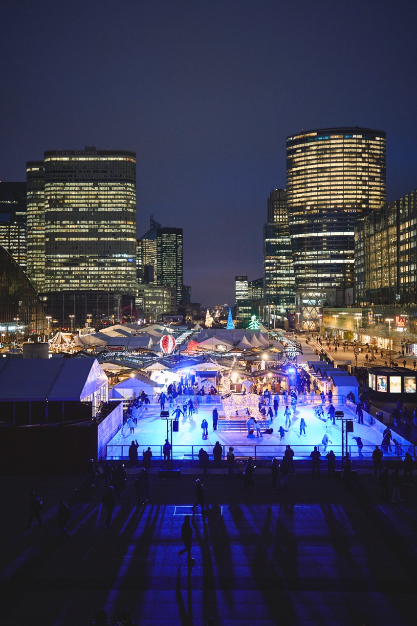 Marché de Noël paris la défense Marché de Noël paris la défense patinoire