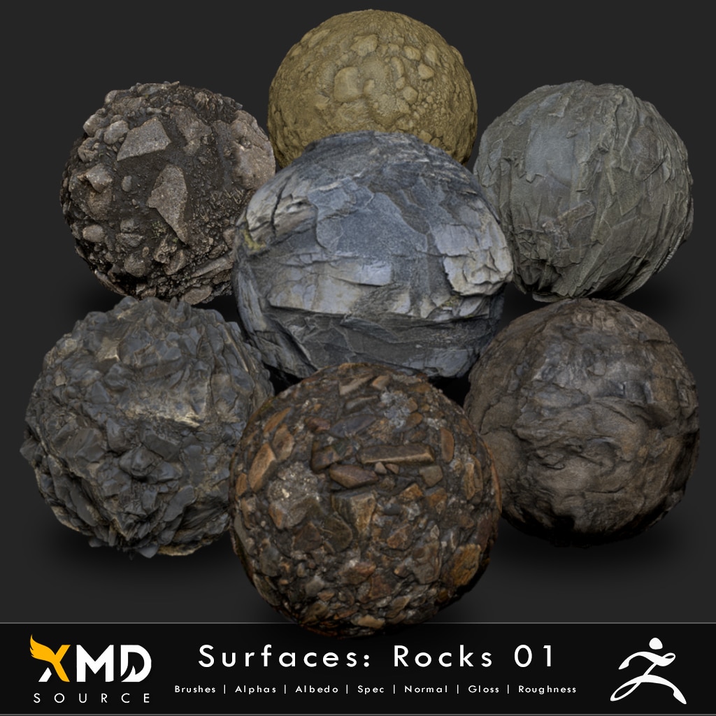 Surfaces – Rocks 01