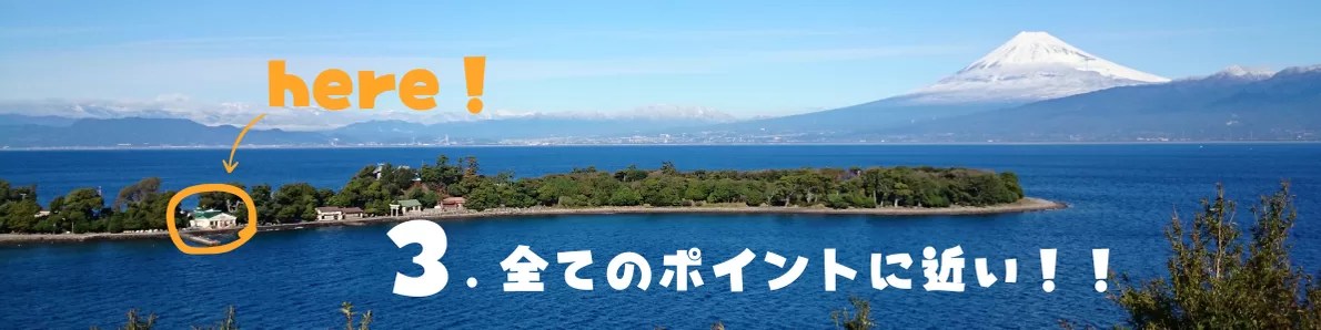 全てのポイントに近い