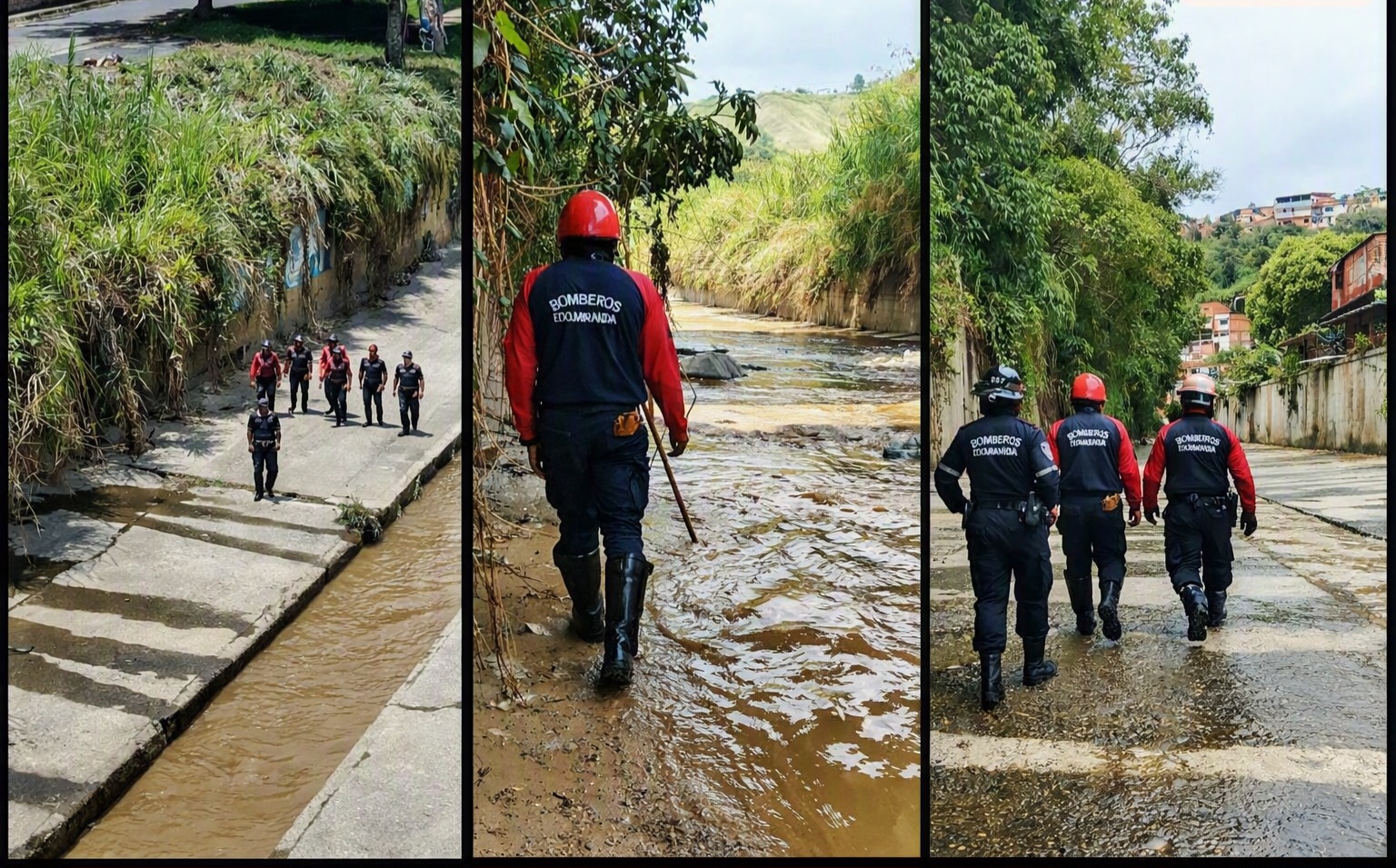 Bomberos y Protección Civil amplían búsqueda de pareja desaparecida hacia el río San Pedro