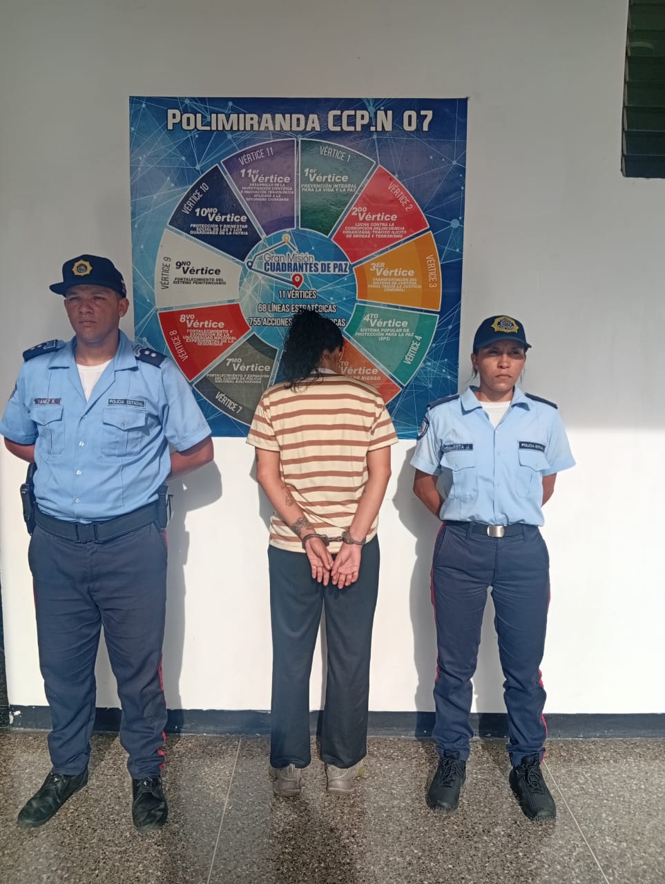 Policía de Miranda captura a fémina por trato cruel a sus hijos en Guatire