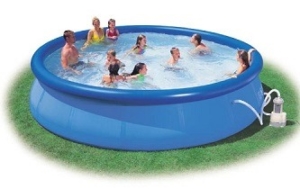 Aufblasbarer Gartenpool