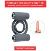 Vibrating Double Bullet Cock Ring For Men with Multi Vibration- 02