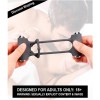 Vibrating Double Bullet Cock Ring For Men with Multi Vibration- 04