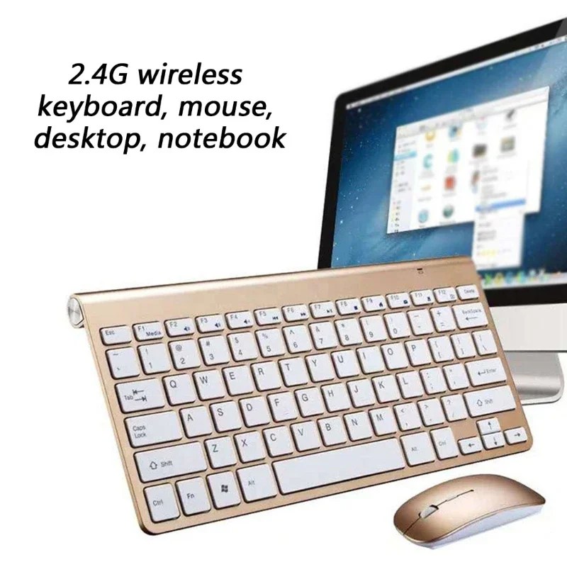 2.4Ghz Wireless Keyboard and Mouse Set - Image 3