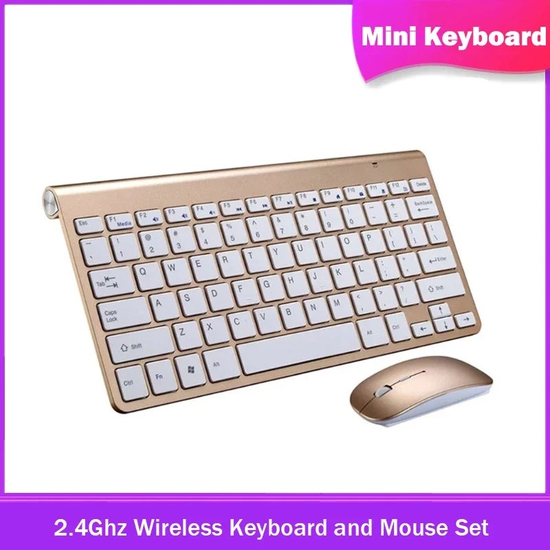 2.4Ghz Wireless Keyboard and Mouse Set