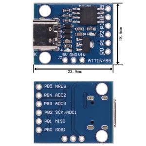 Attiny85 Micro Mini Microcontroller Microusb Development Module - Amazing Retina Gradient Illustrations | Free Download