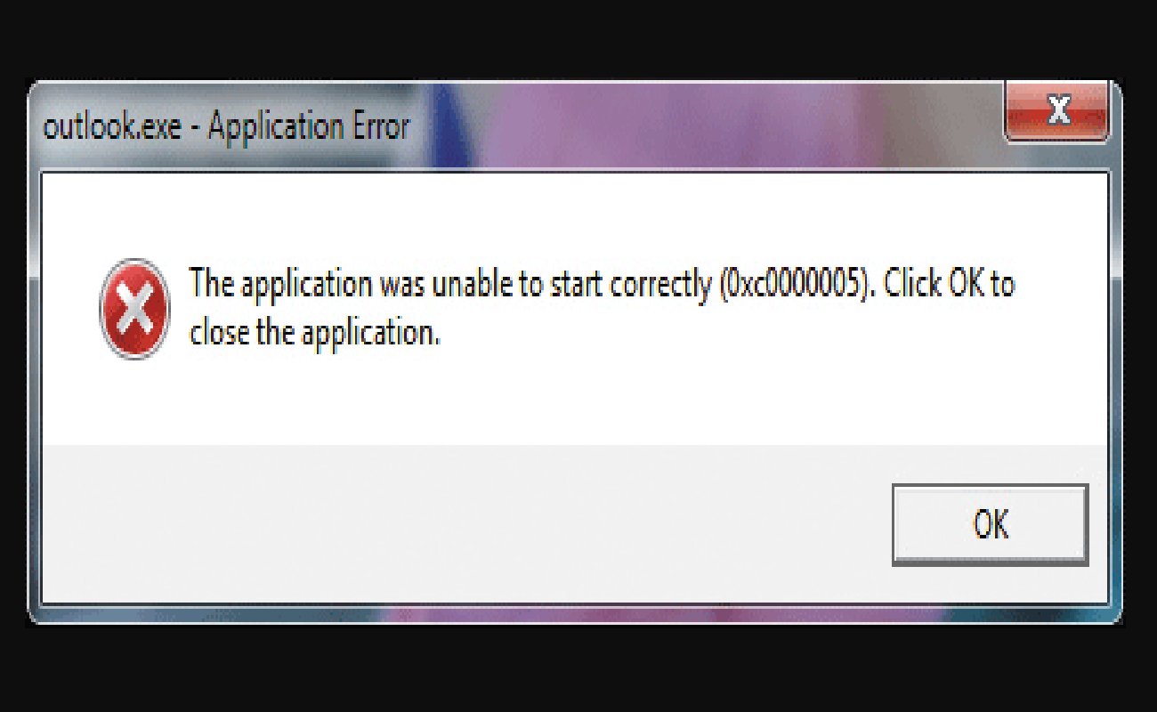 エラー0xc0000005の一般的な原因