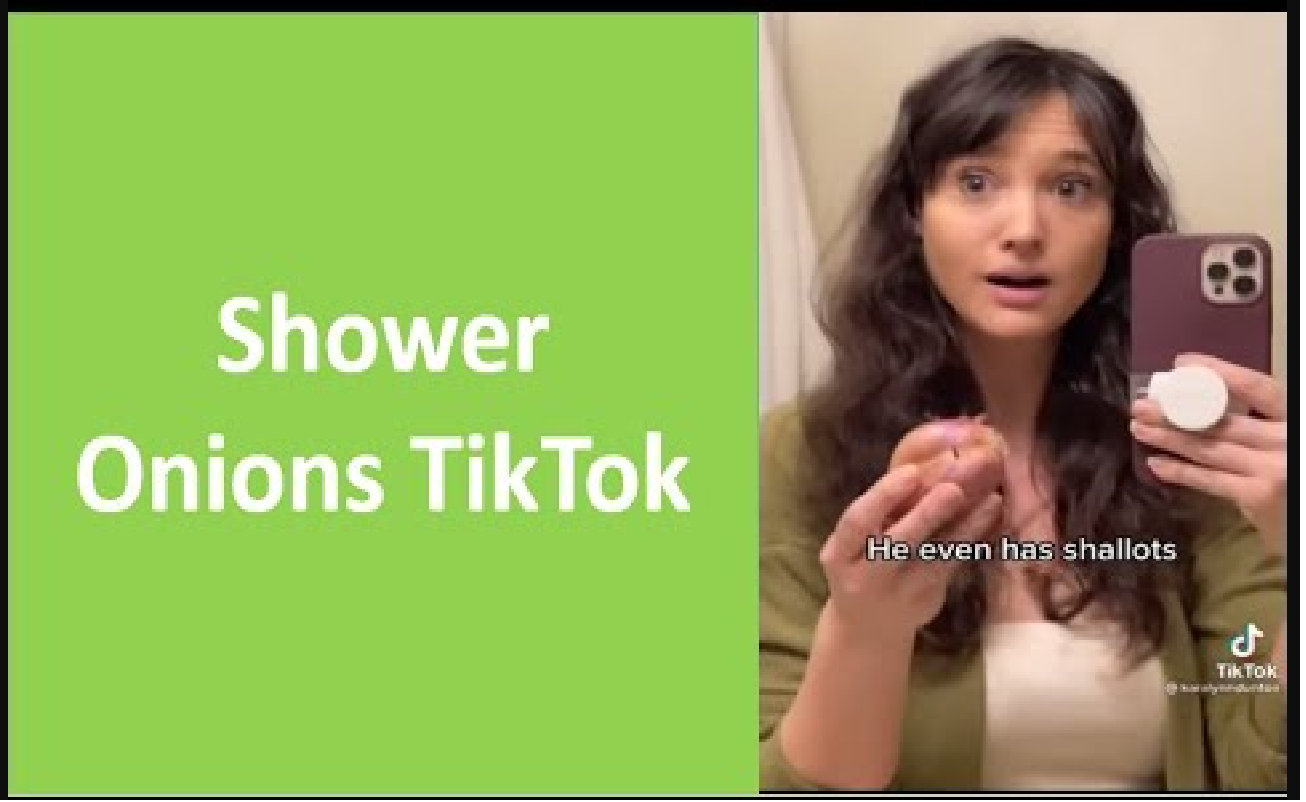 Shower Onions TikTok A Weird Post On TikTok XH