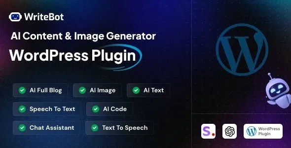 WriteBot – AL Content Generator WordPress Plugin