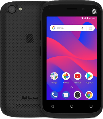 how to insert battery on blu advance l4 phone