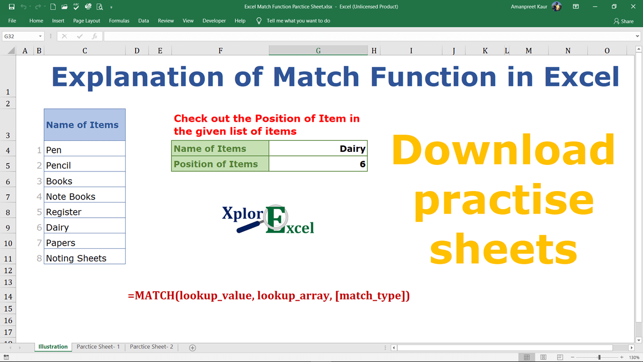 Learn Free Excel Formulas, Functions, Shortcuts, and Download Free Templates Xplore Excel