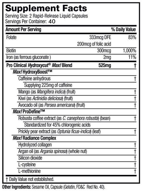Women's health may earn commission from the links on this page, but we. Hydroxycut Max For Woman + Collagen Bonus Size 80cap